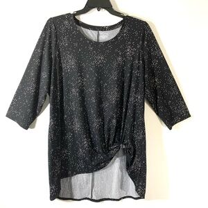 Lane Bryant polka dot Knit Tunic top